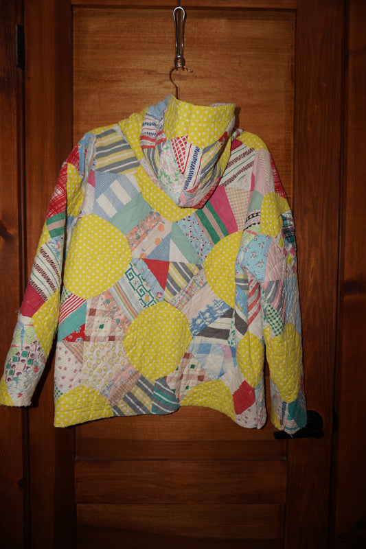 Snowball Quilt Hoodie