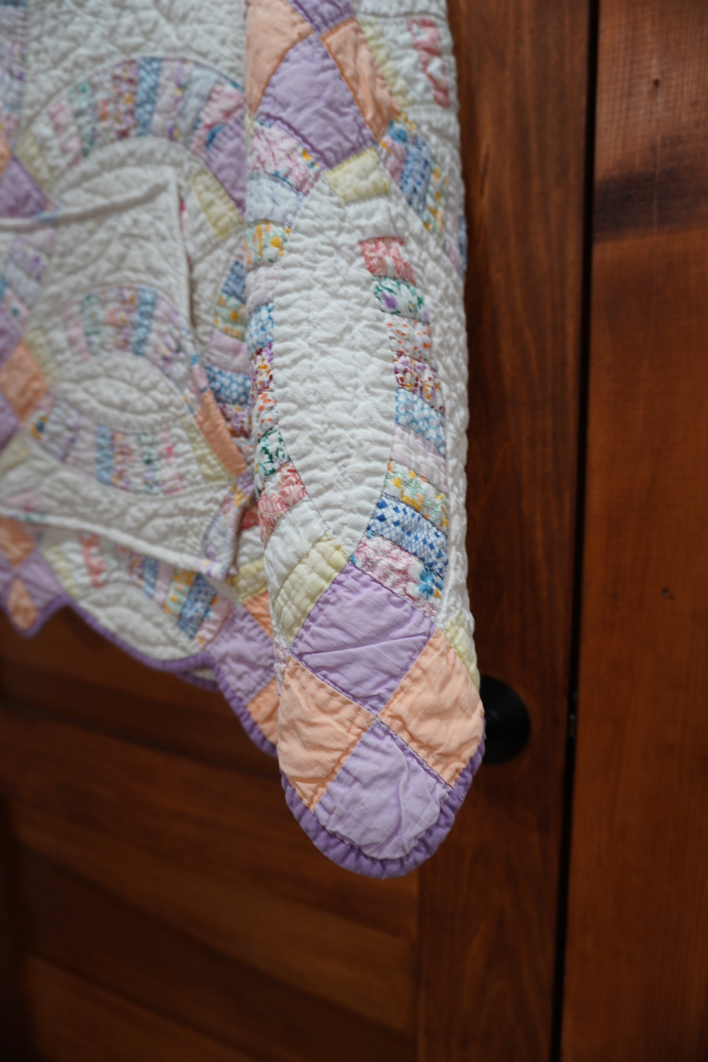 Spring Double Wedding Ring Quilt Hoodie