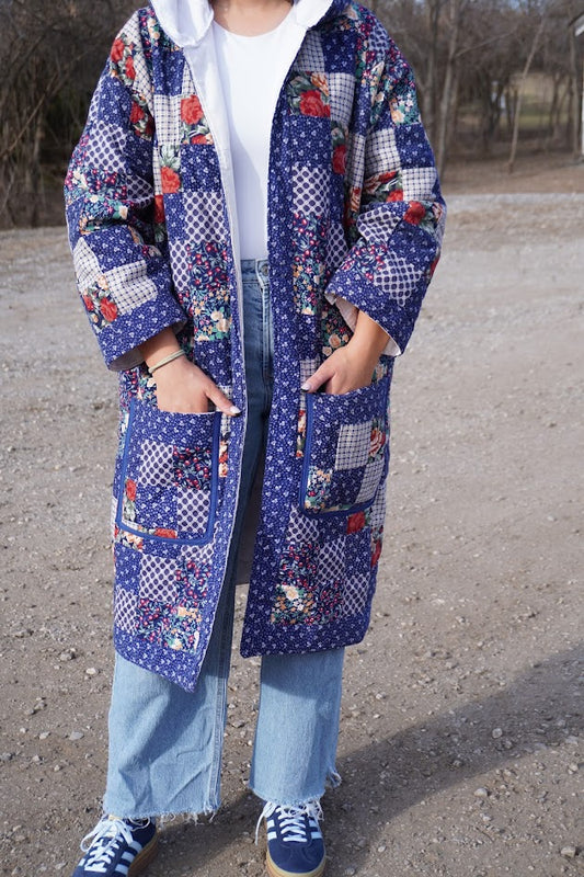 Violets are Blue Hooded Jacket