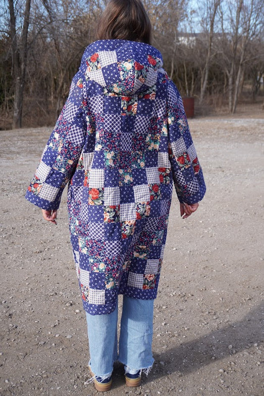 Violets are Blue Hooded Jacket