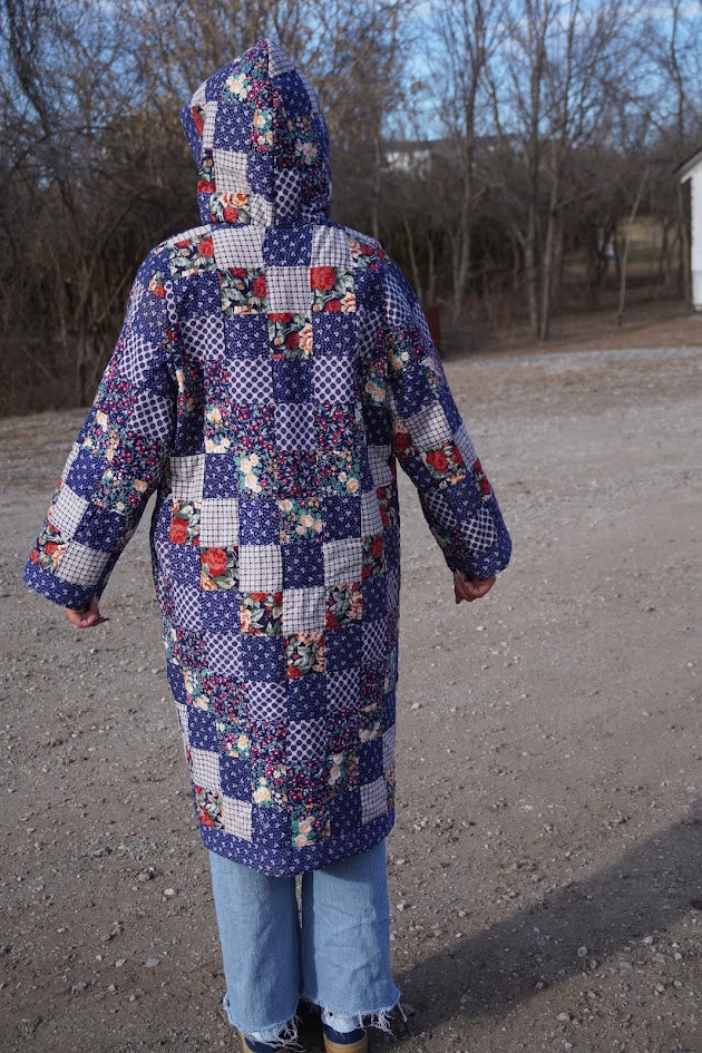 Violets are Blue Hooded Jacket