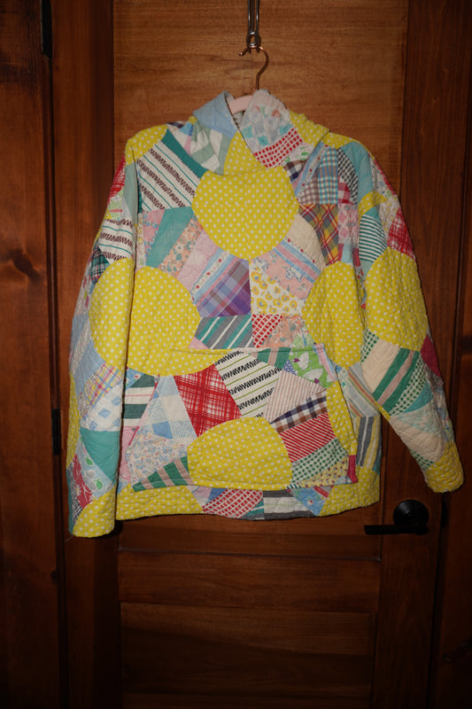 Snowball Quilt Hoodie
